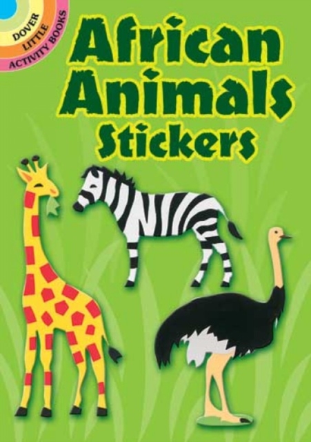 African Animals Stickers, Paperback / softback Book