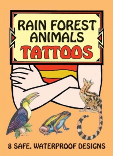 Rain Forest Animals Tattoos, Paperback / softback Book