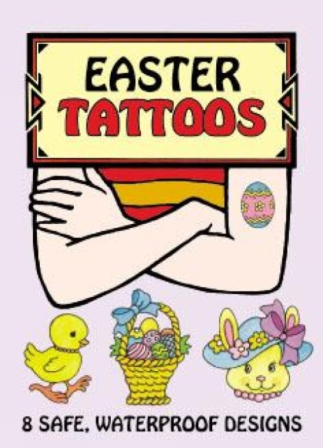 Easter Tattoos, Stickers Book