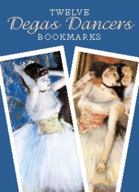 Twelve Degas Dancers Bookmarks, Other merchandise Book