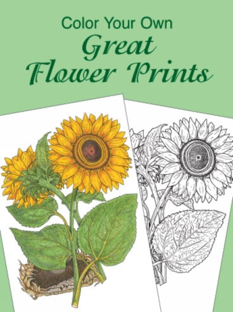 Colour Your Own Great Flower Prints, Other merchandise Book