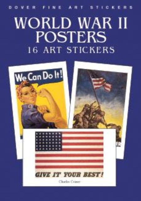 World War II Posters: 16 Art Stickers : 16 Art Stickers, Other merchandise Book