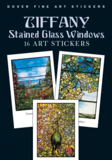 Tiffany Stained Glass Windows: 16 Art Stickers : 16 Art Stickers, Other merchandise Book