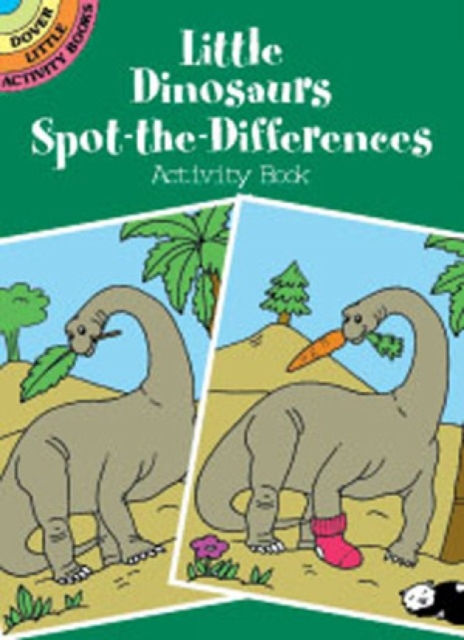 Little Dinosaurs Spot-the-Differences Activity Book, Other merchandise Book