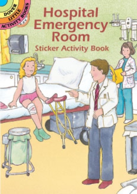 Hospital Emergency Room Sticker Activity Book, Paperback / softback Book