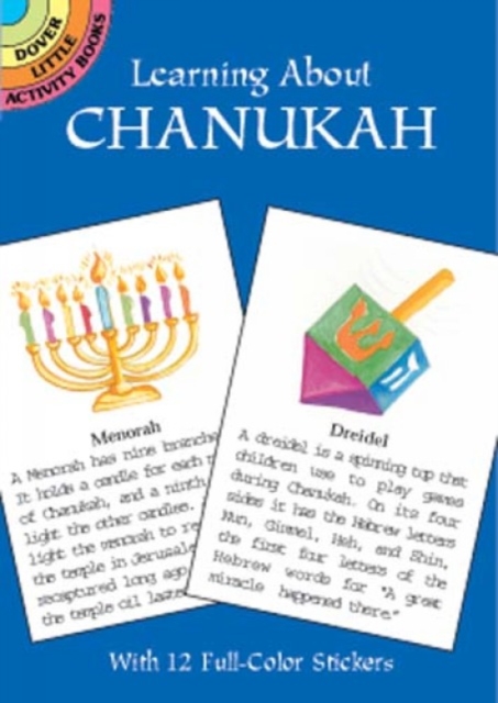 Learning About Chanukah Stickers, Paperback Book
