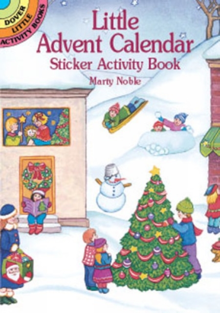 Advent Calendar Sticker Activity, Stickers Book
