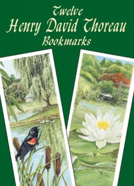 Twelve Henry David Thoreau Bookmark, Paperback / softback Book