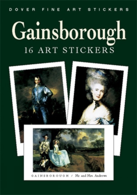 Gainsborough: 16 Art Stickers, Other merchandise Book