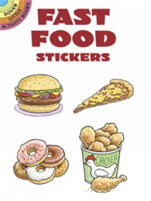 Fast Food Stickers, Paperback Book