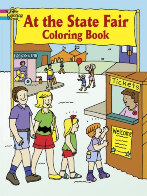 At the State Fair Coloring Book, Paperback / softback Book