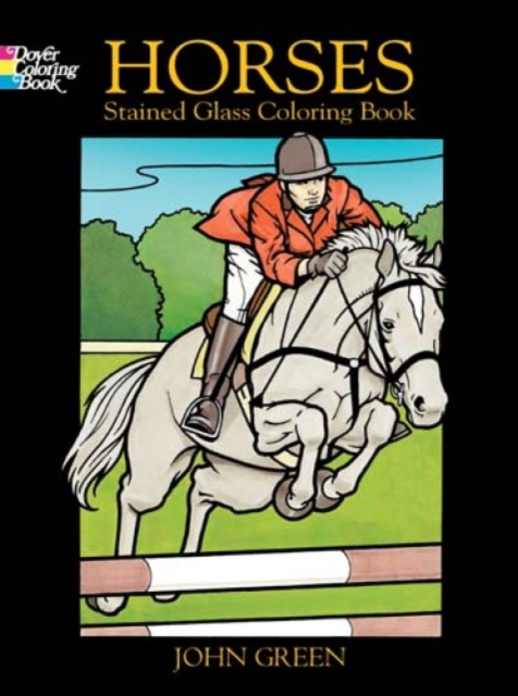 Horses Stained Glass, Paperback / softback Book