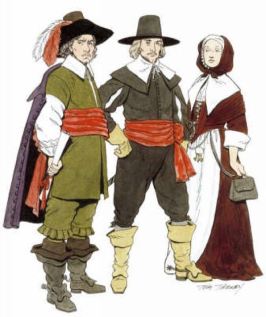 Cavalier and Puritan Fashions, Paperback / softback Book