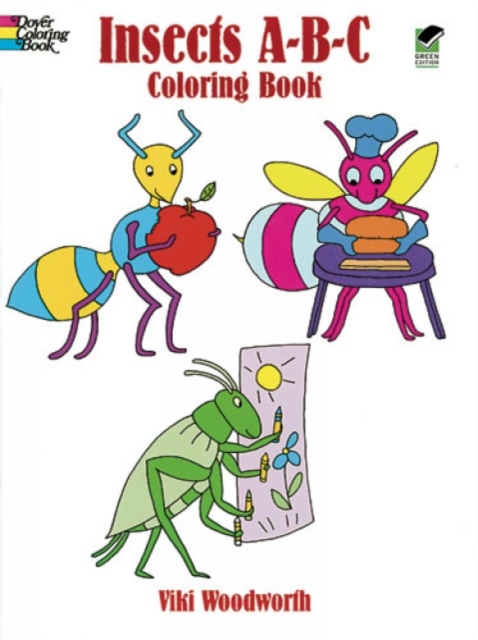 Insects ABC Colouring Book, Paperback Book