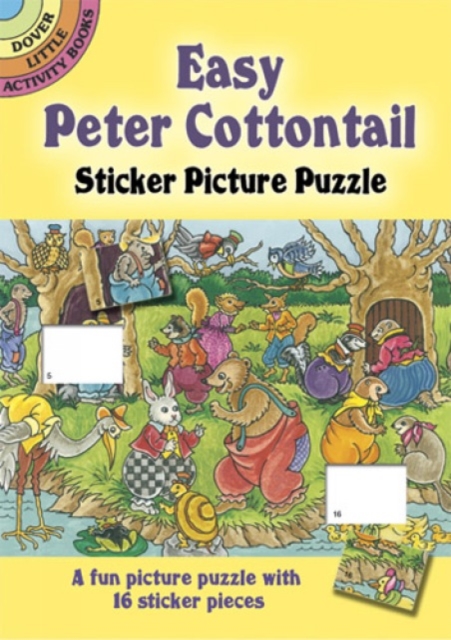 Easy Peter Cottontail Sticker Picture Puzzle, Other merchandise Book
