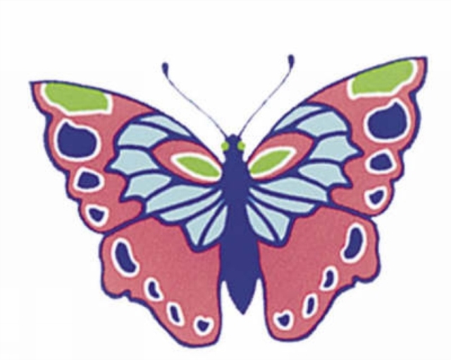 Shiny Butterfly Stickers, Paperback / softback Book