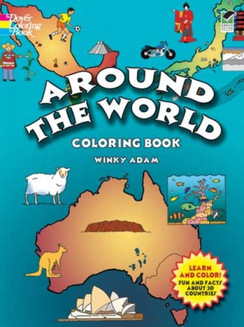 Around the World Coloring Book, Other merchandise Book