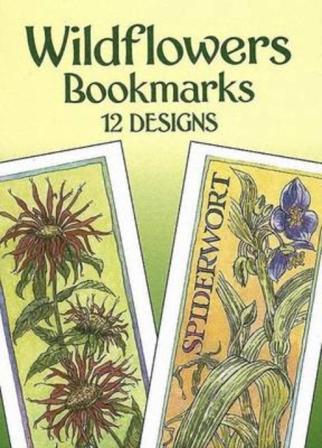 Wildflowers Bookmarks : 12 Designs, Poster Book
