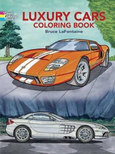 Luxury Cars Coloring Book, Paperback / softback Book