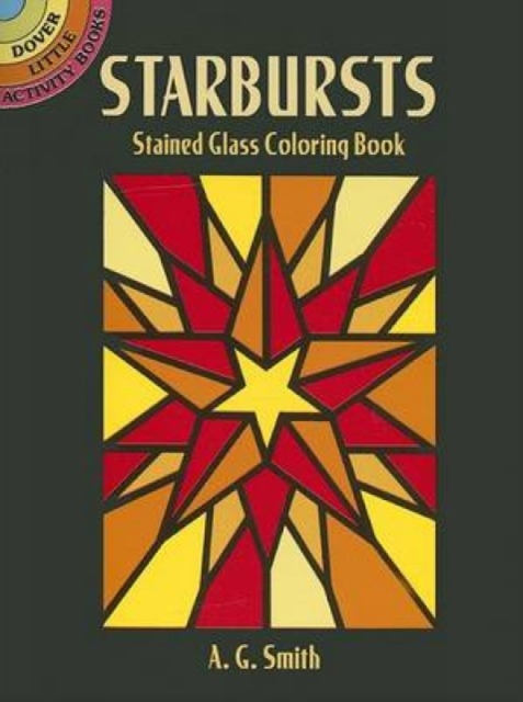 Starbursts Stained Glass Coloring Book, Other merchandise Book