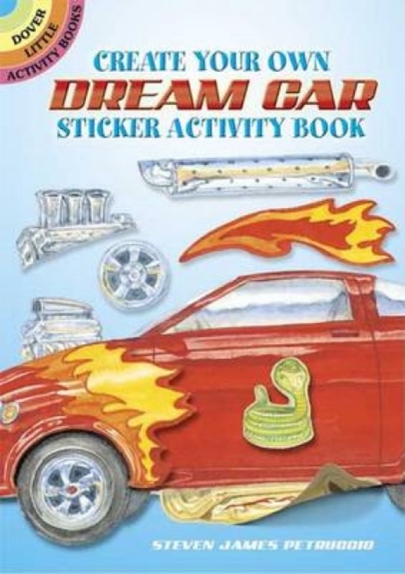 Create Your Own Dream Car Sticker Activity Book, Other merchandise Book