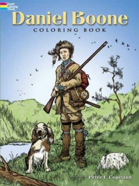 Daniel Boone Coloring Book, Other merchandise Book