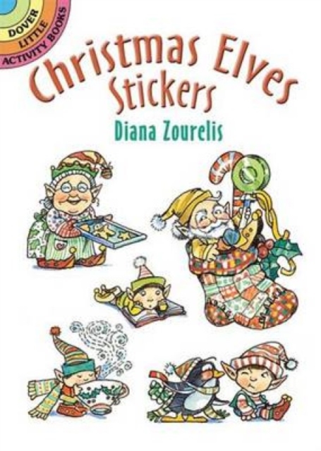 Christmas Elves Stickers, Stickers Book