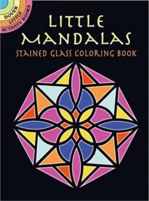 Little Mandalas Stained Glass Coloring Book, Other merchandise Book