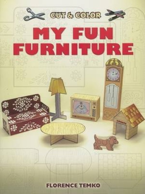 Cut & Color My Fun Furniture, Other merchandise Book