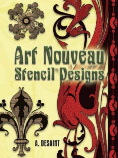 Art Nouveau Stencil Designs, Paperback / softback Book