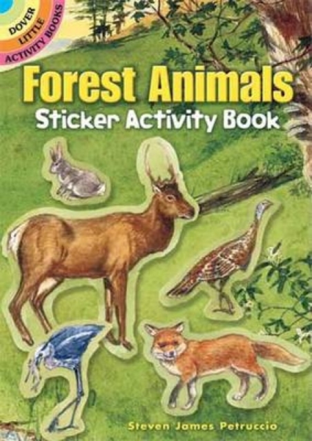 Forest Animals Sticker Activity Book, Paperback / softback Book