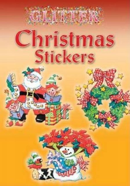 Glitter Christmas Stickers, Paperback / softback Book