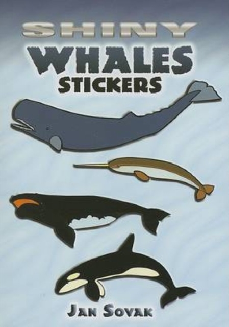 Shiny Whales Stickers, Paperback / softback Book