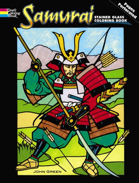 Samurai Stained Glass Coloring Book, Other merchandise Book