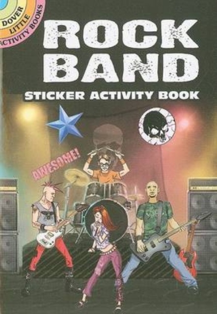 Rock Band Sticker Activity Book, Paperback / softback Book