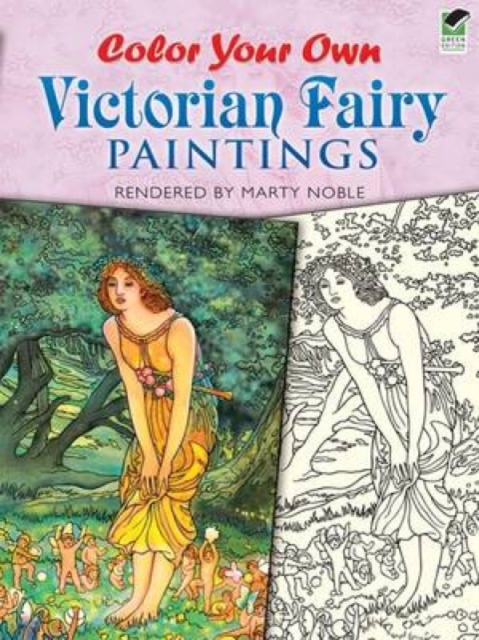 Color Your Own Victorian Fairy Paintings, Other merchandise Book