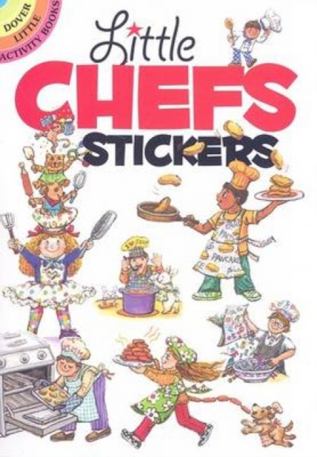 Little Chefs Stickers, Paperback Book