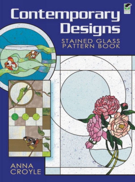 Contemporary Designs Stained Glass Pattern Book, Other merchandise Book