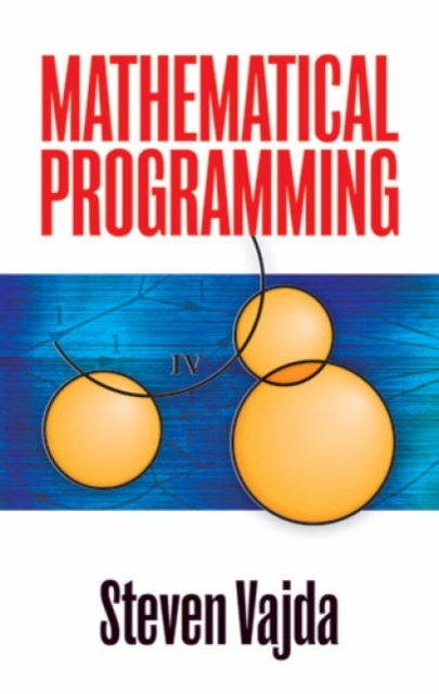 Mathematical Programming, Paperback / softback Book