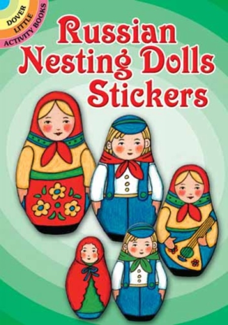 Russian Nesting Dolls Stickers, Paperback / softback Book
