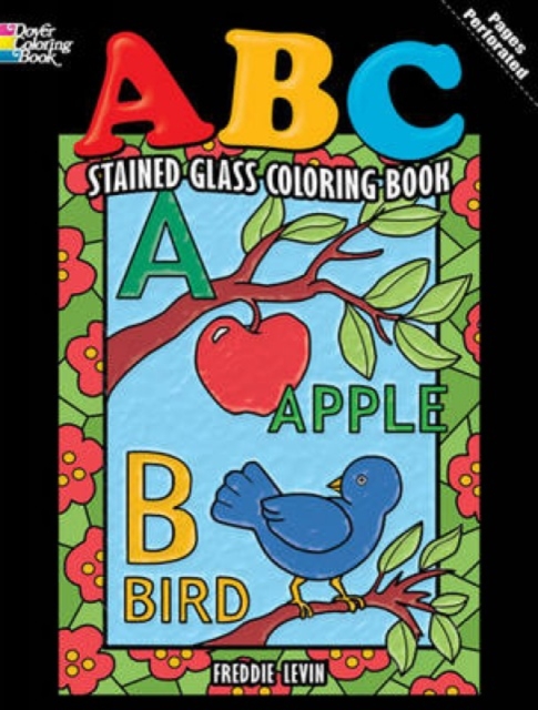 ABC Stained Glass Coloring Book, Paperback / softback Book