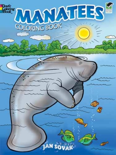 Manatees Coloring Book, Paperback / softback Book