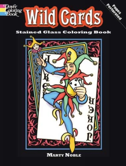 Wild Cards Stained Glass Coloring Book, Other merchandise Book