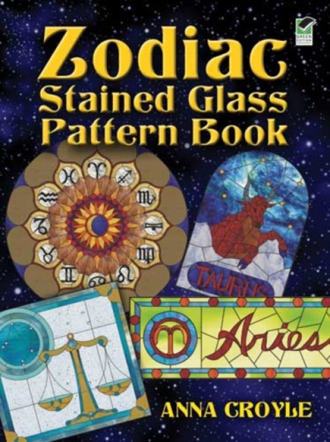 Zodiac Stained Glass Pattern Book, Other merchandise Book