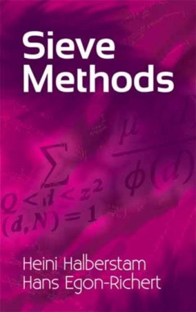Sieve Methods, Paperback / softback Book