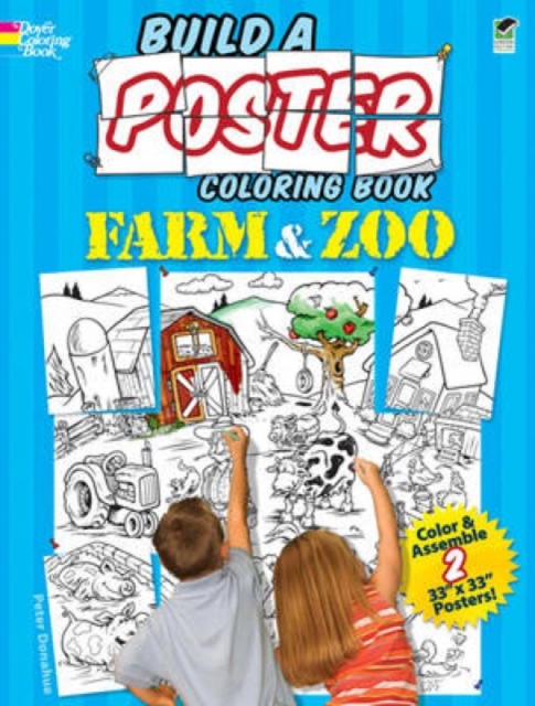 Build a Poster - Farm & Zoo Coloring Book, Paperback / softback Book