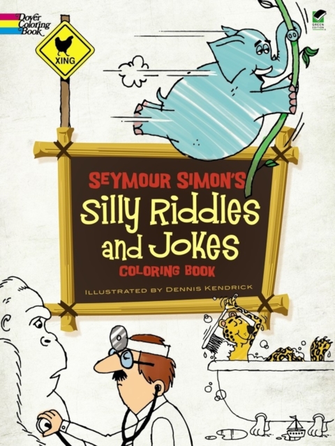 Seymour Simon's Silly Riddles and Jokes Coloring Book, Paperback / softback Book