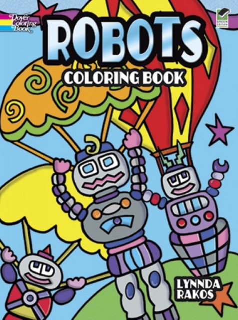 Robots Coloring Book, Paperback / softback Book