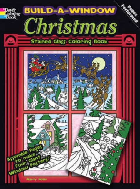 Build a Window Stained Glass Coloring Book Christmas, Paperback / softback Book