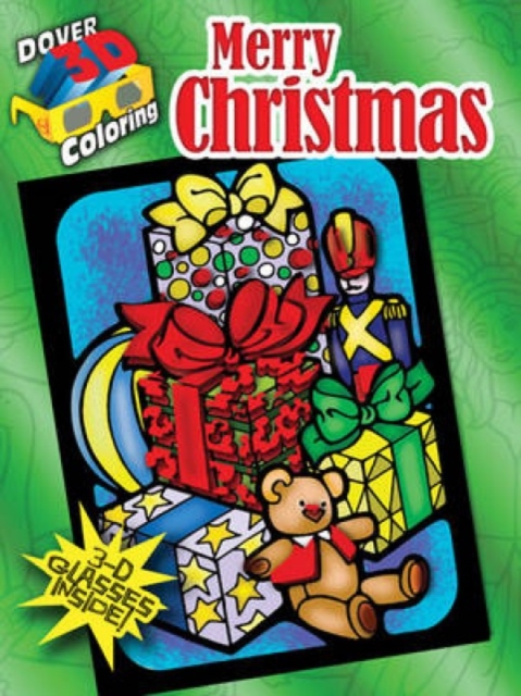 3-D Coloring Book - Merry Christmas, Paperback / softback Book